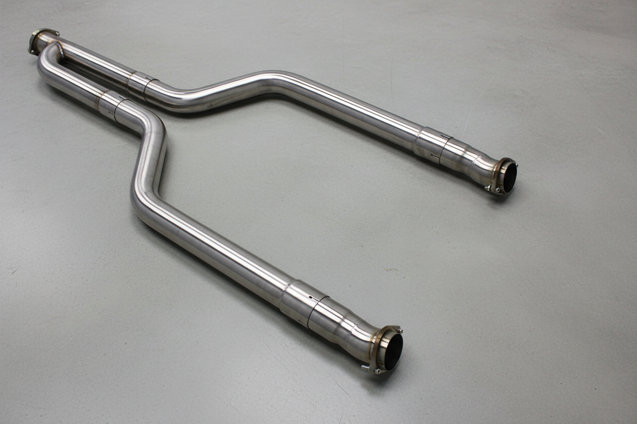 BMW X5M F95/F96 Stainless Steel Valved Catback Exhaust System Gloss Carbon Tips