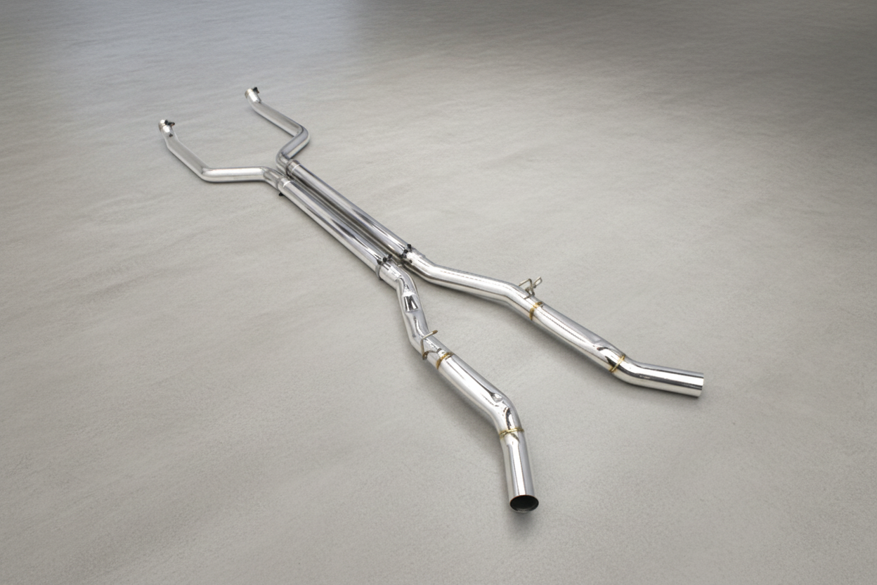BMW X7 M50i G07/G07 LCI Stainless Steel Midpipes
