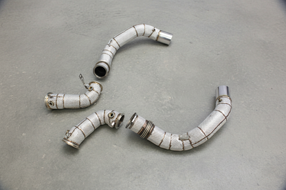 BMW X6M G06 Catless Downpipes