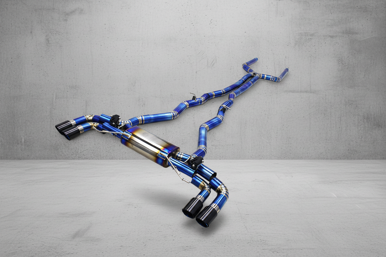 BMW M5 F90/F90 LCI Titanium Valved Catback Exhaust