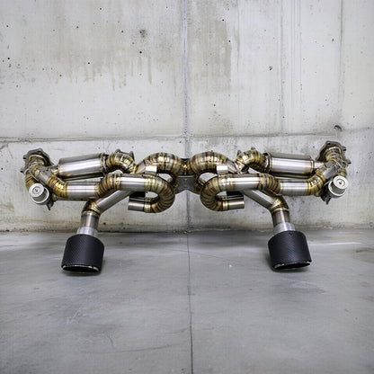 Porsche 718 Cayman GT4 982 Valved Titanium Exhaust System