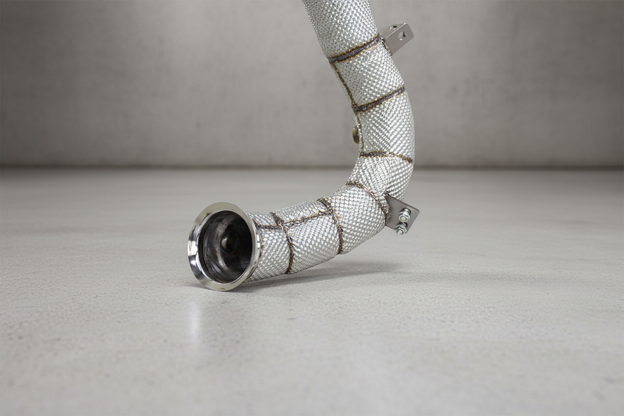 Mercedes E63S AMG W213 Catless Downpipe