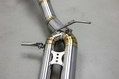 BMW M3/M4 F80/F82 Silver Racing Titanium Catback Exhaust System