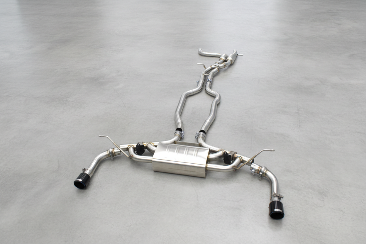 Audi Q7 4L/4M Stainless Steel Valved Exhaust System