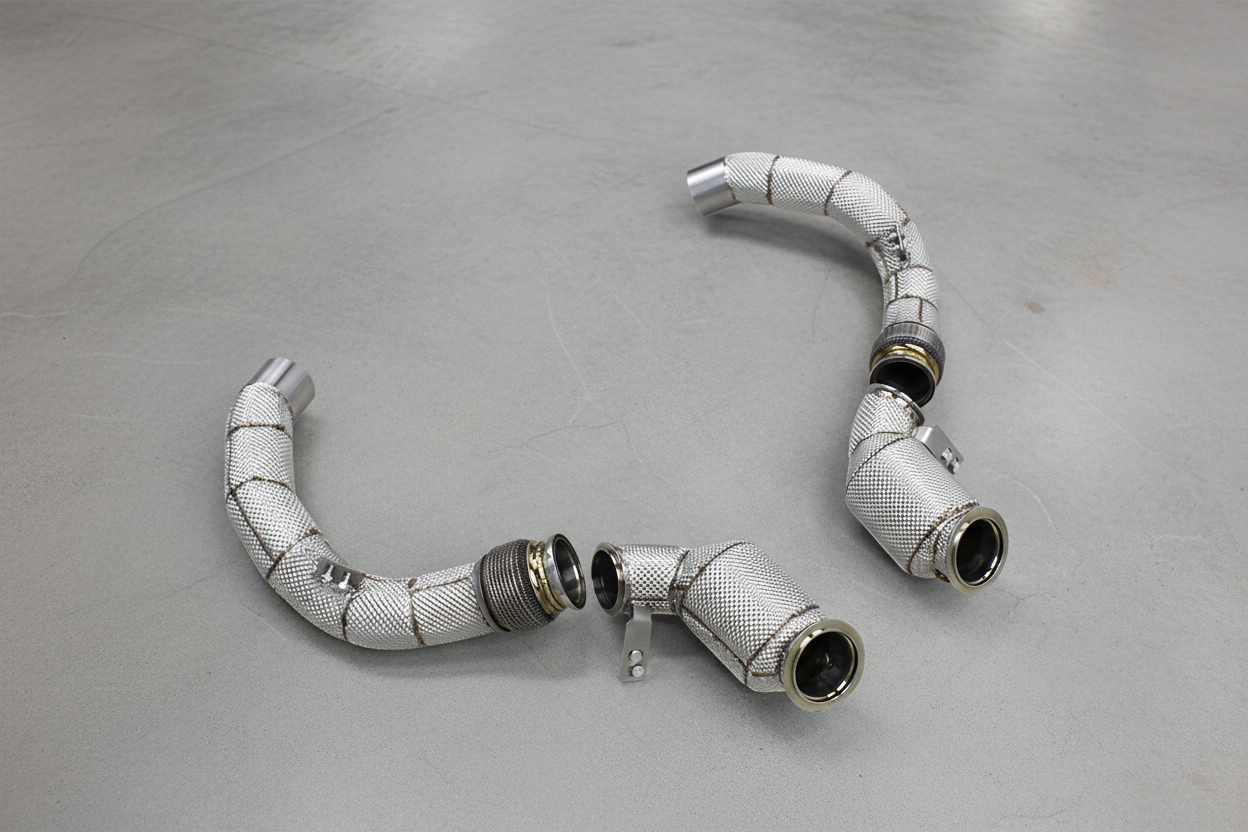 BMW M8 F91/F92/F93 and LCI Catted Downpipe