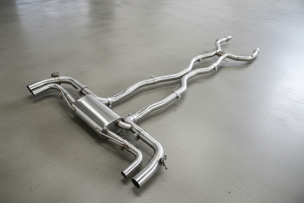 Mercedes GLE63 AMG W167 Stainless Steel Valved Exhaust System