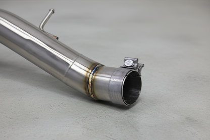 BMW X5M F85 Stainless Steel Valved Catback Exhaust System Gloss Carbon Tips