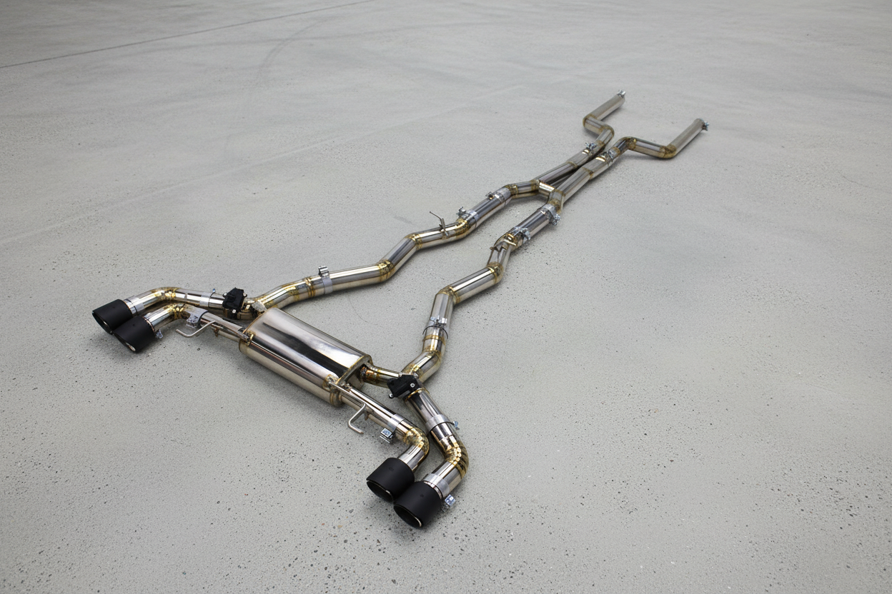BMW M8 F91,F92,F93 and LCI Titanium Valved Catback Exhaust System