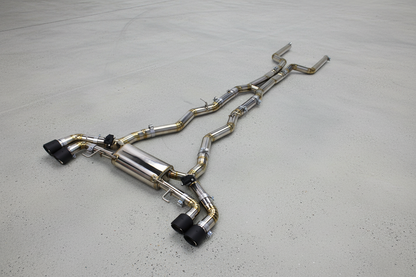 BMW M8 F91,F92,F93 and LCI Titanium Valved Catback Exhaust System