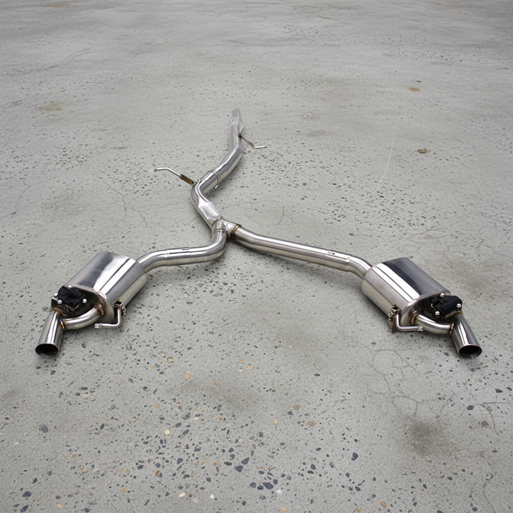 Audi A4 B9 Stainless Steel Valved Catback Exhaust System