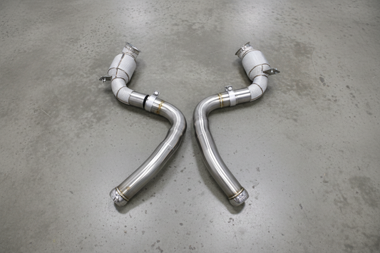 Mercedes E63S AMG W213 Catted Downpipe