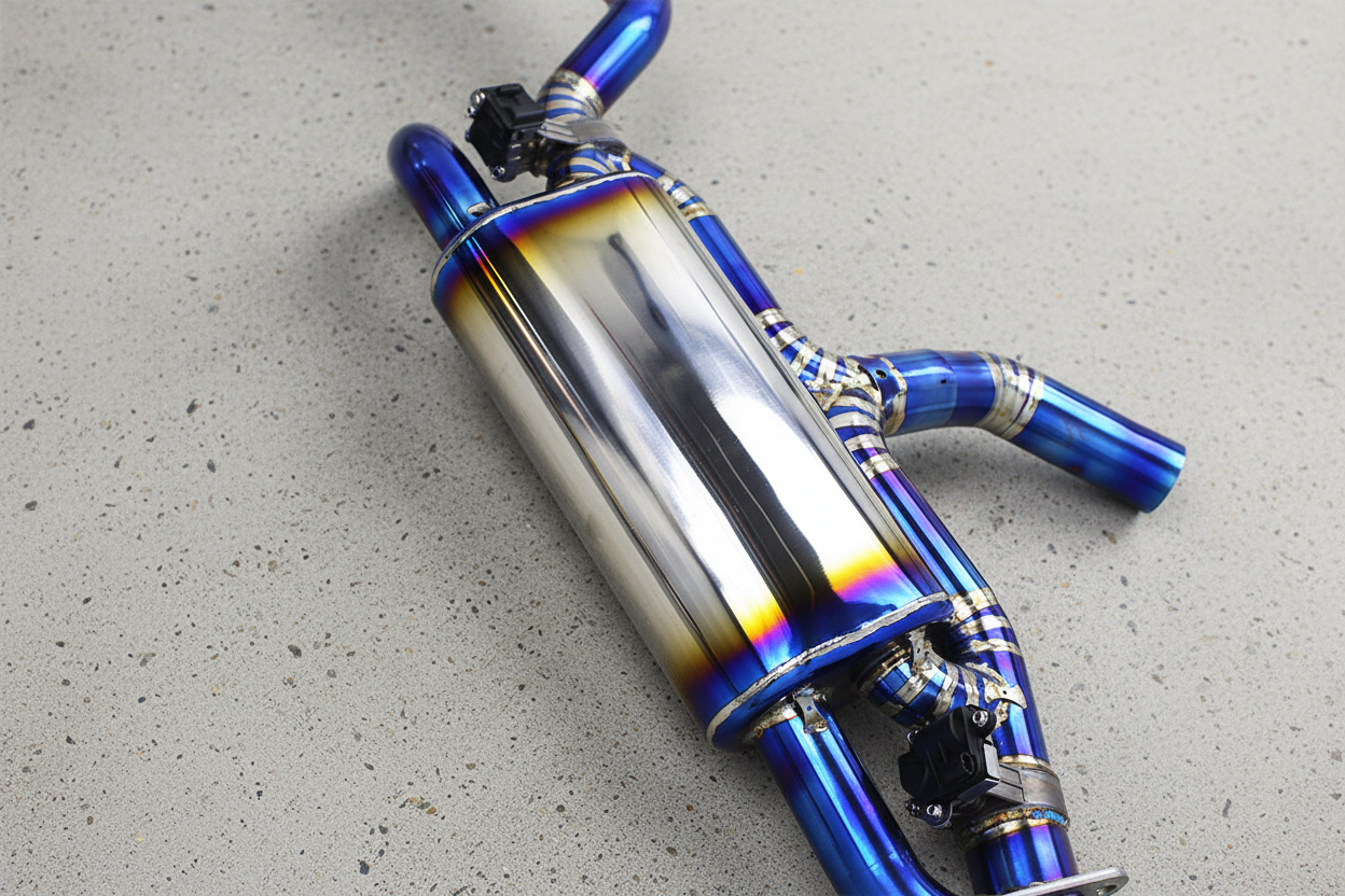 BMW X6 xdrive40i F16/F16 LCI Titanium Valved Catback Exhaust System
