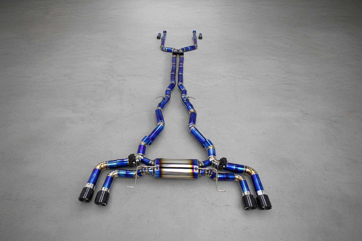 BMW M850i G1X/G1X LCI Coupe Titanium Catback Valved Exhaust System