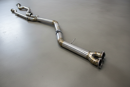 BMW M3/M4 F80/F82 Silver Racing Titanium Catback Exhaust System