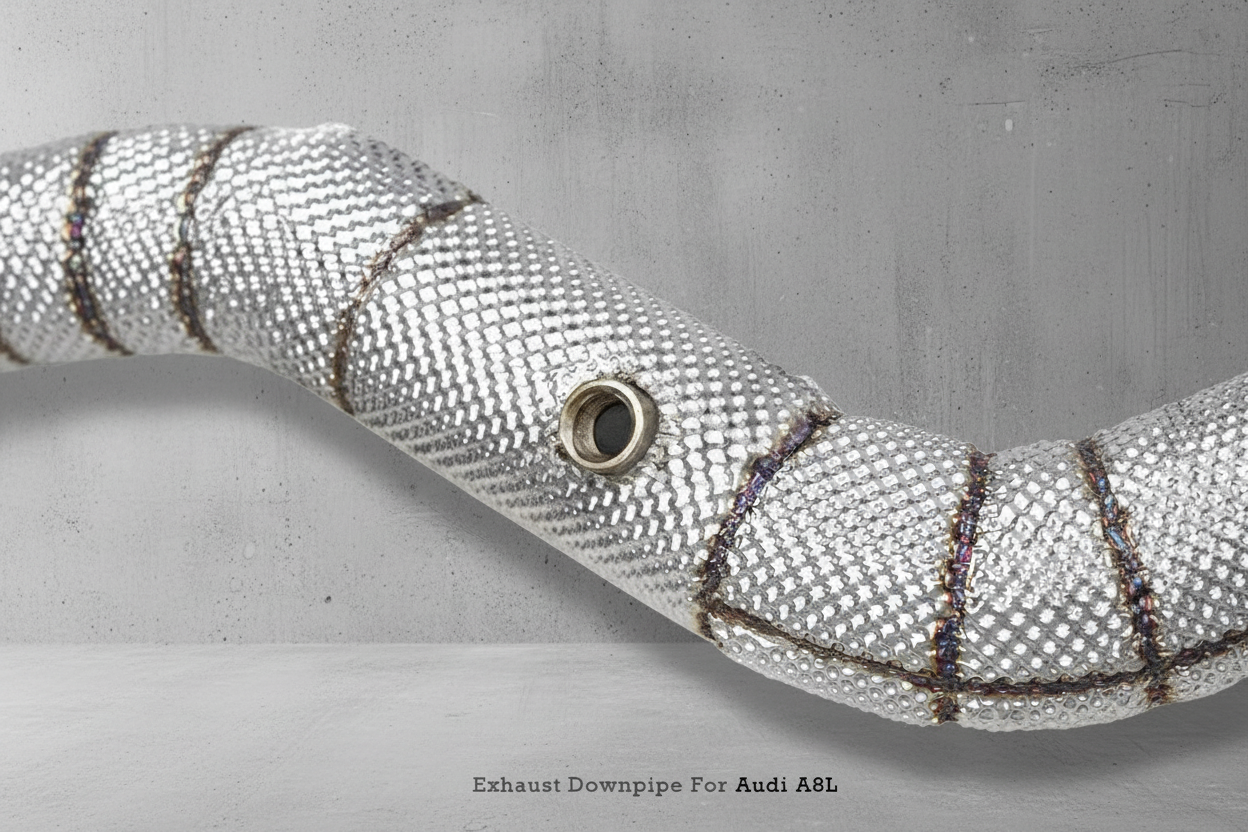 Audi A8L D4 Catless Downpipe