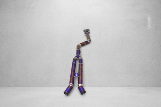 BMW X3M G01/G01 LCI Titanium Mid Pipes