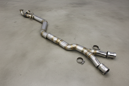 BMW M2 G87/G87 LCI Titanium Silver Single Midpipe
