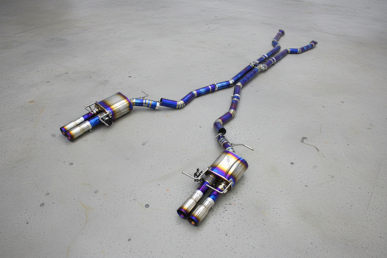 BMW M5 E60 Titanium Valved Catback Exhaust System