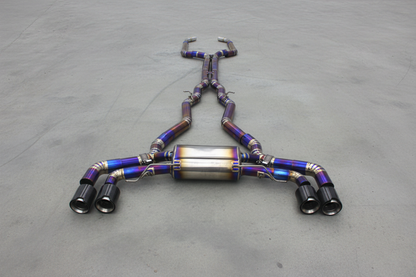 BMW M550I G30/G30 LCI Titanium Valved Catback Exhaust System