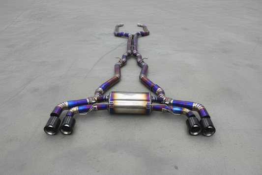 BMW M550I G30/G30 LCI Titanium Valved Catback Exhaust System