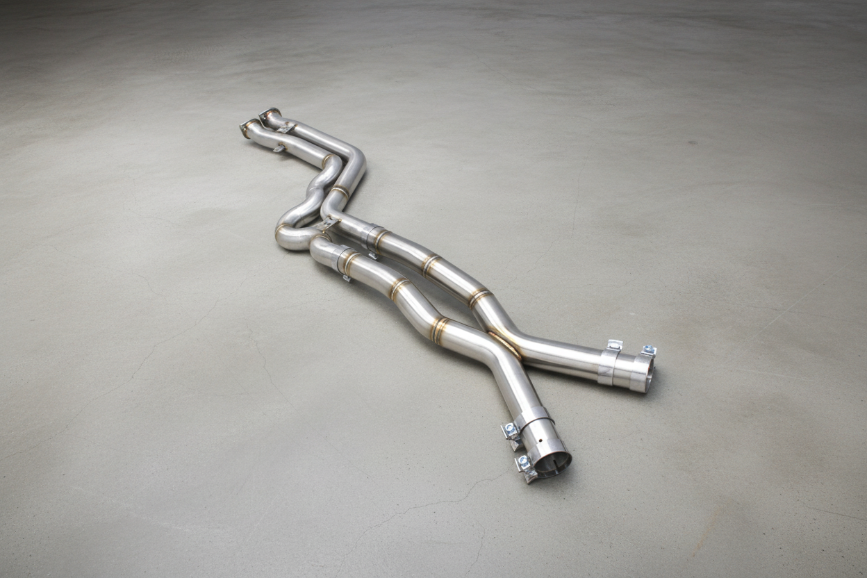 BMW X3M G01/G01 LCI Mid Pipe
