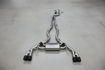 BMW X3 M40i G01/G01 LCI Stainless Steel Valved Catback Exhaust System Matt Tips