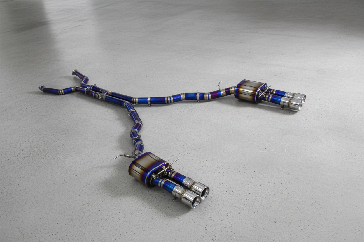 BMW M6 E63/ E63 LCI Titanium Valved Catback Exhaust System