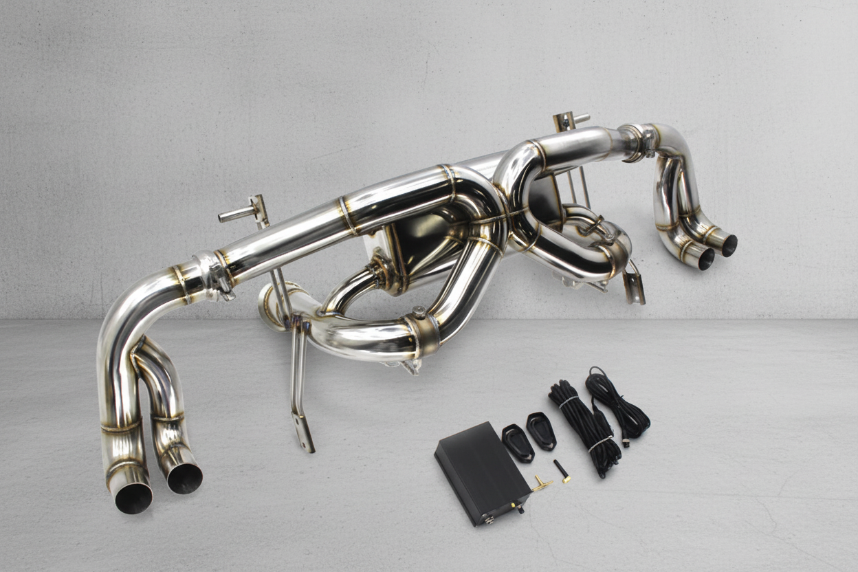 Audi R8 Type 42 Stainless Steel Valved Catback Exhaust System