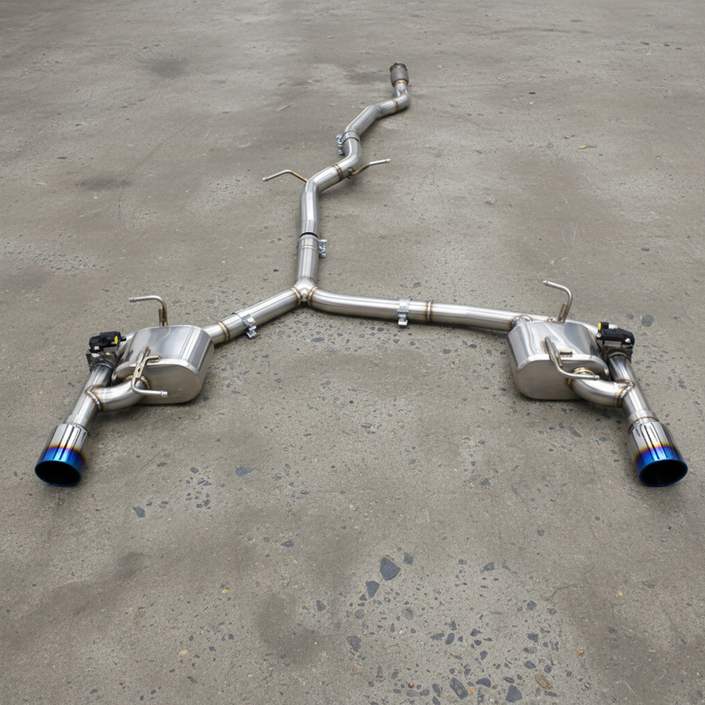 Audi A4 B8 Stainless Steel Valved Catback Exhaust System