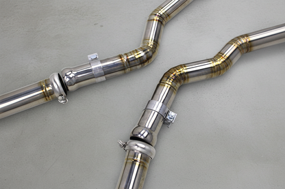 BMW M3/M4 F80/F82 Silver Racing Titanium Catback Exhaust System