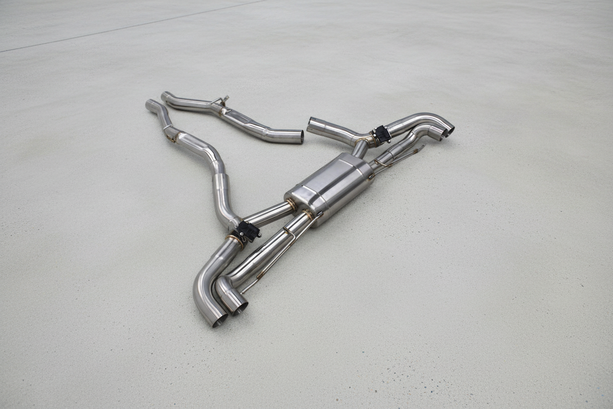 BMW X7 M50i G07/G07 LCI Stainless Steel Valved Axleback Exhaust System