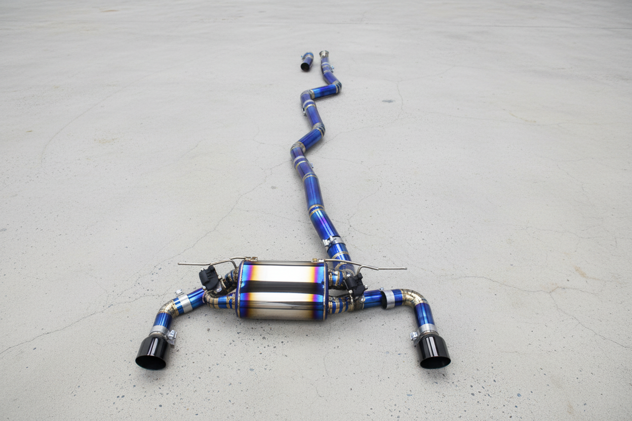 BMW M140i F20/F20 LCI Titanium Valved Catback Exhaust System