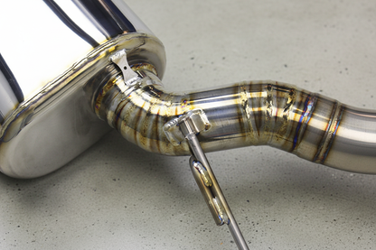 BMW M5 E60 Silver Titanium Valved Catback Exhaust System