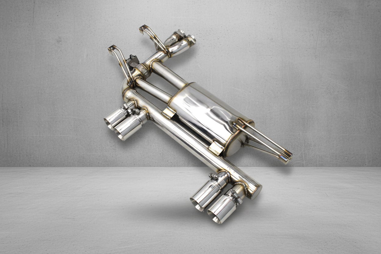 BMW M3 E46 Stainless Steel Axle-Back Valved Exhaust System