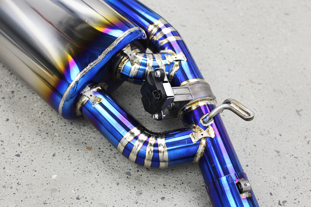 BMW X6 xdrive40i F16/F16 LCI Titanium Valved Catback Exhaust System