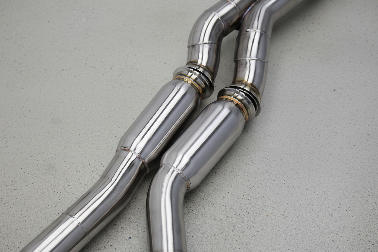 BMW M3/M4 F80/F82 Stainless Steel Valved Full Exhaust System W/ Carbon Fibre Exhaust Tips