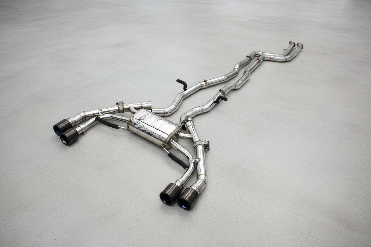 BMW X3M G01/G01 LCI Stainless Steel Valved Catback Exhaust System