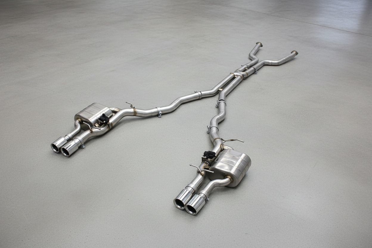 BMW M6 E63/E63 LCI Stainless Steel Valved Catback Exhaust System