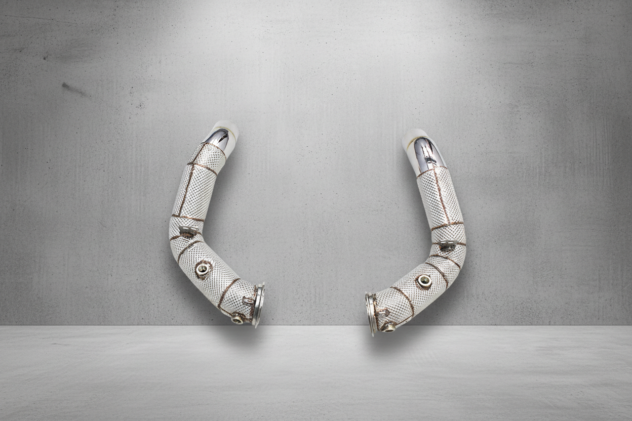 BMW M6 F12/ F12 LCI Catless Downpipes