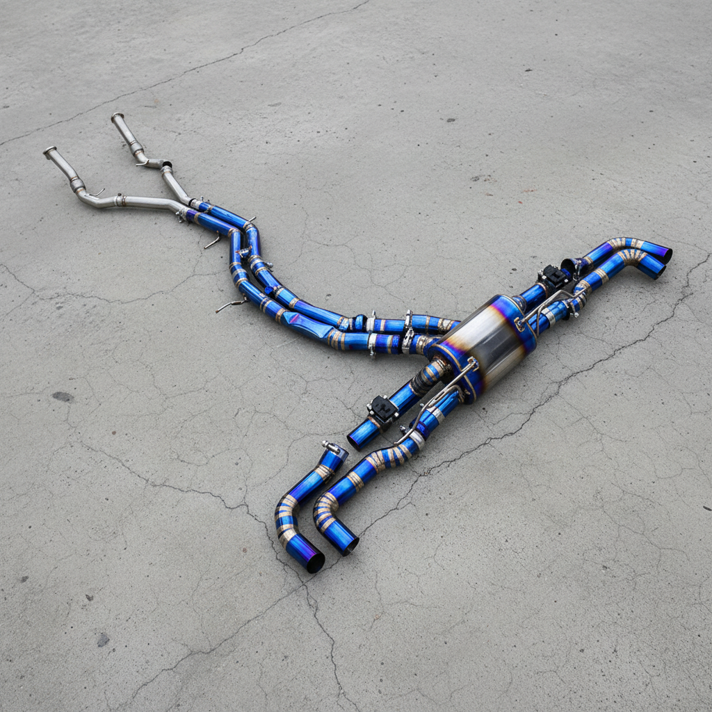 Audi SQ8 4M Titanium Valved Catback Exhaust System