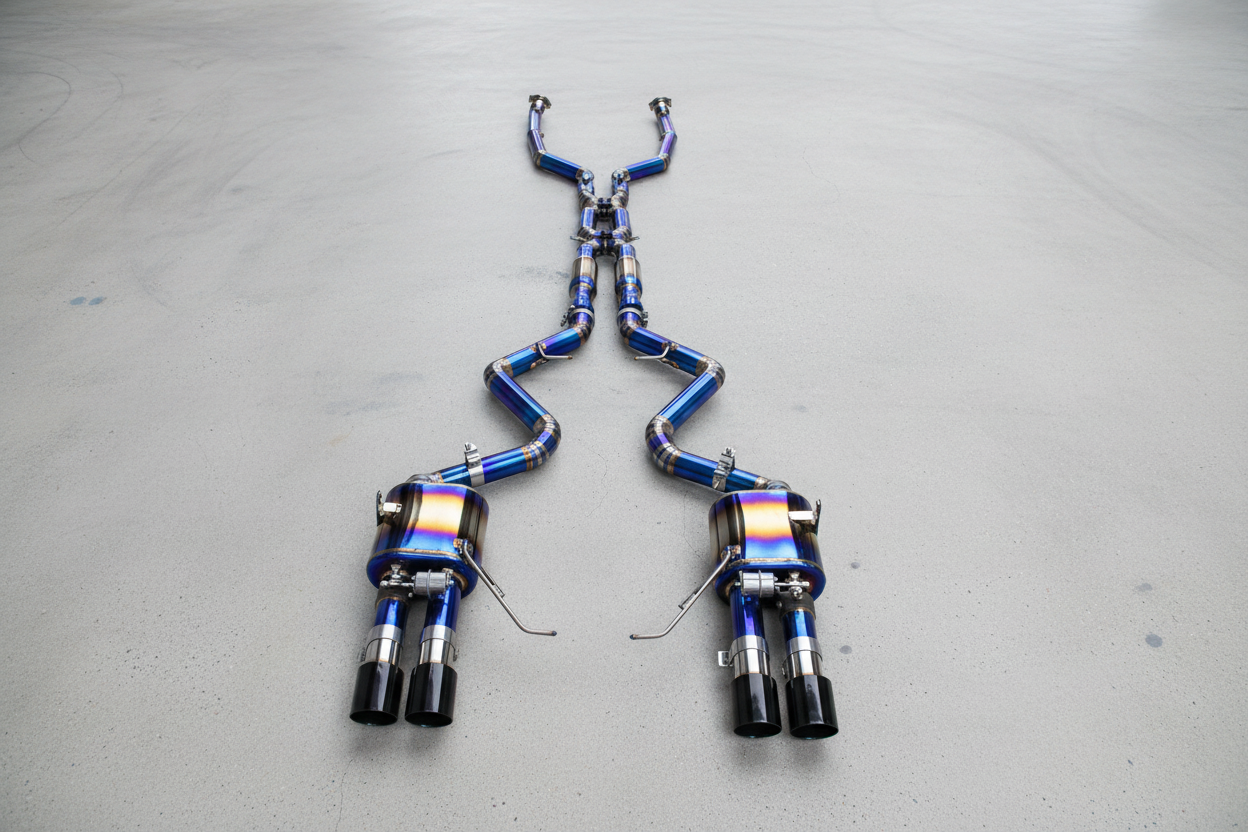 BMW M3 E90/E92/E93 Titanium Valved Catback Exhaust System