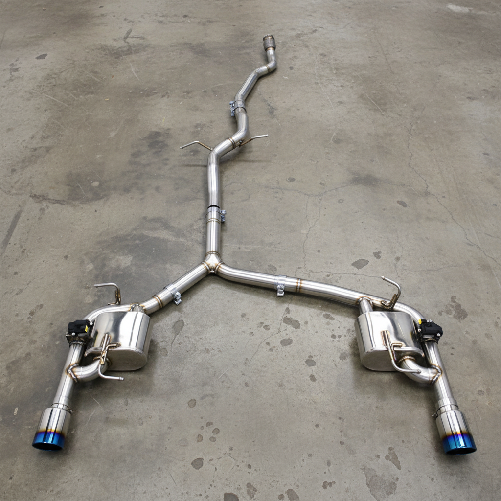Audi A4 B8 Stainless Steel Valved Catback Exhaust System