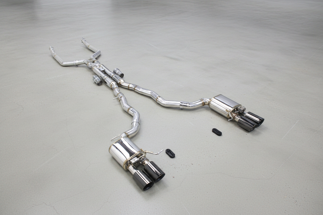 BMW 650i F06/F12/F13 Stainless Steel Valved Catback Exhaust System