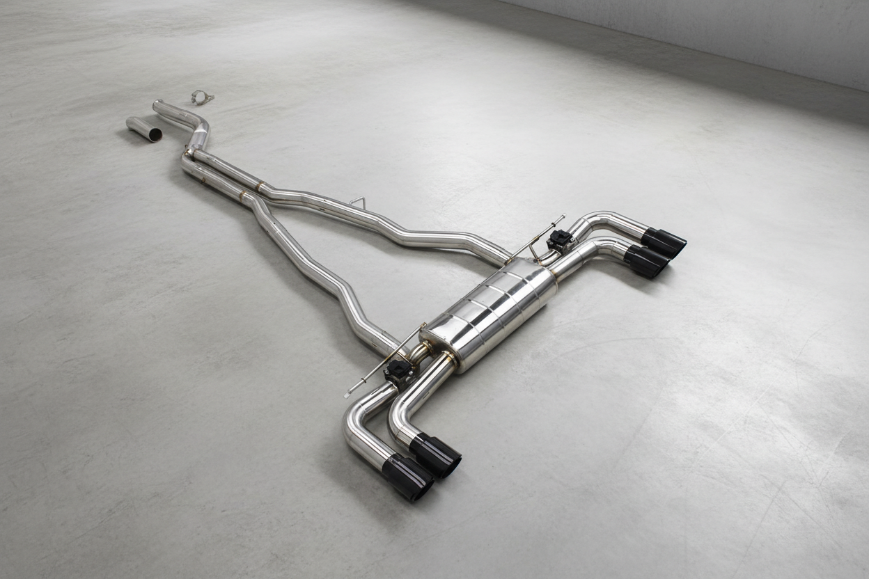 BMW 540i G30/G30 LCI Stainless Steel Valved Catback Exhaust System