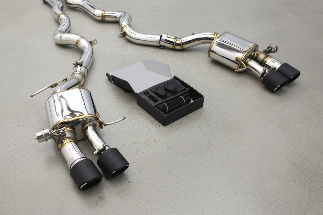 BMW M6 F06/ F06 LCI Stainles Steel Valved Catback Exhaust System
