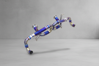 Audi R8 Type 4S Racing Titanium Catback Exhaust System
