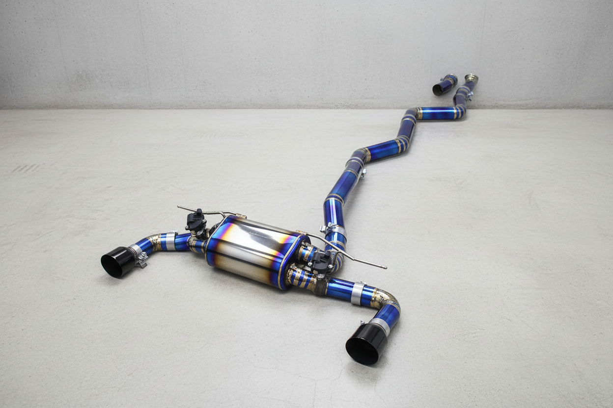 BMW M140i F20/F20 LCI Titanium Valved Catback Exhaust System