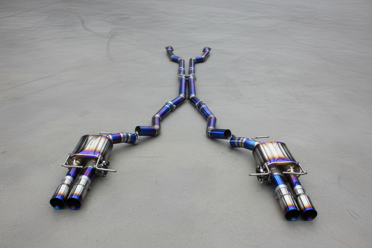 BMW M5 E60 Titanium Valved Catback Exhaust System