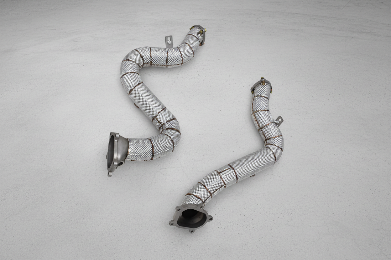 Audi A8L D4 Catless Downpipe