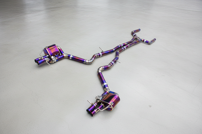 Mercedes E63S AMG W213 Titanium Valved Catback Exhaust